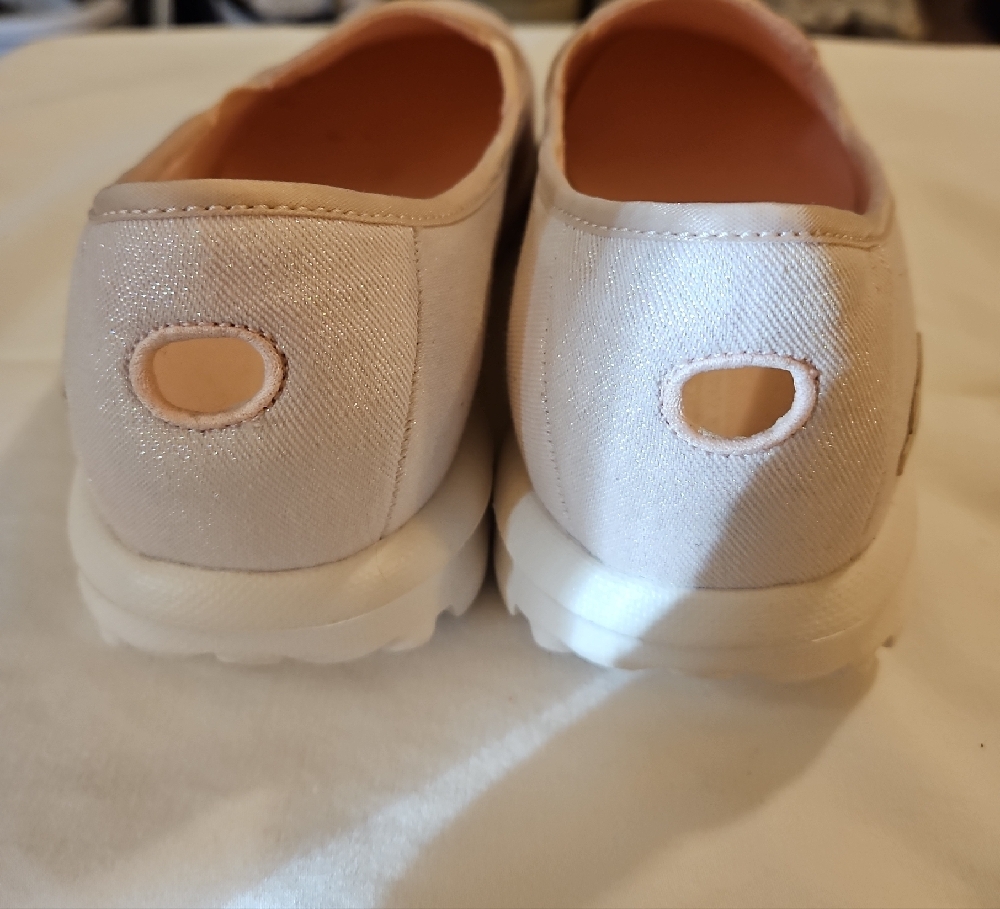 Skechers Women's Sparkle Slip-On Sneakers - Light Pink - Picture 2 of 5